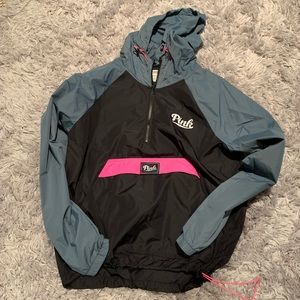 Pink windbreaker